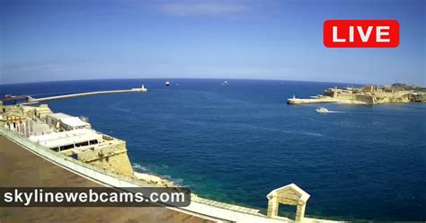 valletta webcam live.